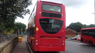 Full Route Visual FRVLJ59 ABF T73 269 Bromley NorthBexleyheath Shopping Centre [upl. by Shannah]