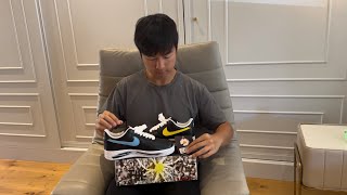 Nike x Peaceminusone GDragon ParaNoise 30 Air Force 1 ‘07 Low Review [upl. by Atiekahs503]