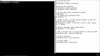 92 Firewall and iptables [upl. by Nitsyrc]