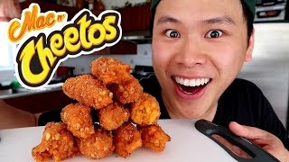 BURGER KING MAC N CHEETOS TASTE TEST [upl. by Hilarius550]