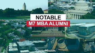 Notable MBA Alumni [upl. by Erlandson]