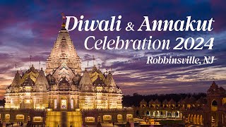 Robbinsville NJ  Diwali amp Annakut Celebration 2024 [upl. by Rotciv]