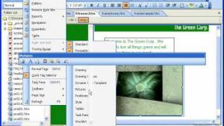 FrontPage Tutorial Using Hotspots Microsoft Training Lesson 136 [upl. by Anallise]