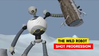 The Wild Robot  Brightbill Shot Progression  Animation Breakdowns  3D Animation Internships [upl. by Zacek]