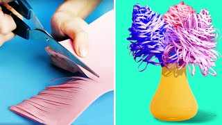 28 BRICOLAGES EN PAPIER FACILES À FAIRE  DÉCORATION CADEAUX ET JOUETS [upl. by Groark]