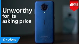 Nokia G20 review Unworthy for its asking price [upl. by Aderb183]