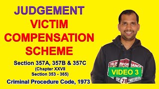 Judgement  Victim Compensation Scheme  S357A S357B amp 357C  The Code of Criminal Procedure 1973 [upl. by Vail791]