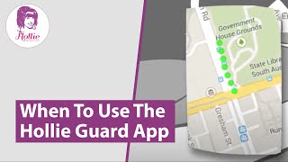 The Hollie Gazzard Trust  When to use the Hollieguard App [upl. by Constance26]