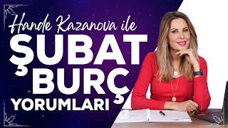 Hande Kazanova ile Şubat Burç Yorumları migrostv astroloji [upl. by Anastos]