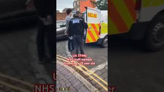 UK STING  HULL  NHS Employee grooming a 13 year old Arrested britain fy breakingnews [upl. by Chloe]