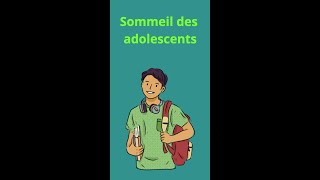 Les règles d’un bon sommeil chez l’adolescent [upl. by Buonomo]