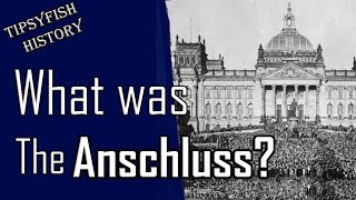 What was The Anschluss German annexation of Austria [upl. by Vin641]