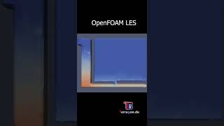 OpenFOAM CFD Simulation Airlock Pressure  fluiddynamics fluidmechanics [upl. by Nnilsia]