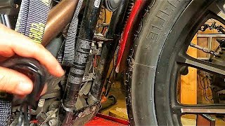 Replacing regrectifier amp stator on a Sportster No fillers or intros [upl. by Parshall839]