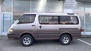 RESERVED 1995 Toyota Hiace Super Custom 4WD 30L 1KZTE KZH106 RHD JDM [upl. by Konstantin]