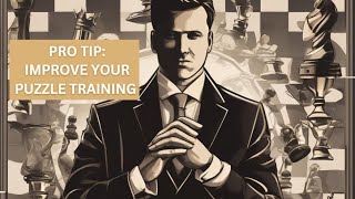 PRO TIP Improve The Way You Train Chess Puzzles [upl. by Yuri]