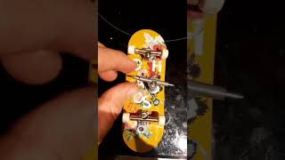 cardboard fingerboard techdeckflowteam art techdeck convert skateboarding davidjones skate [upl. by Bough961]