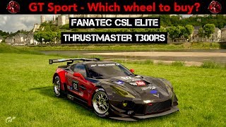 Fanatec CSL Elite Vs Thrustmaster T300RS Honest Opinion [upl. by Ahsenrac]