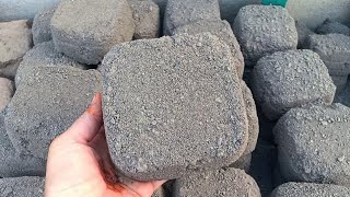 ASMR Charcoal 🖤 Concrete Dry Floor Crumbling Crispy Crunchy Relaxing Sounds 😴 [upl. by Esertap]