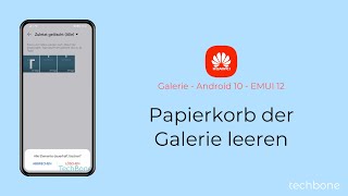 Papierkorb der Galerie leeren  Huawei Android 10  EMUI 12 [upl. by Akibma]