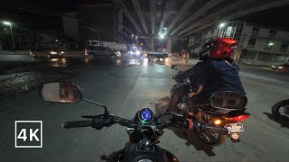 quotENGINE SOUND ONLYquot  HIGHWAY CRUISE  YAMAHA XSR155  POV 4K [upl. by Sibell]