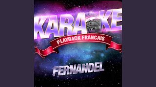 Ignace — Karaoké Playback Instrumental — Rendu Célèbre Par Fernandel [upl. by Wolf163]