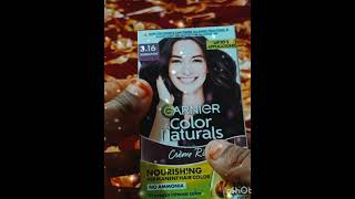 how to used Garnier hair colour purple💜llgarnierpurplecolorhairstylehaircolor videoviralvideos [upl. by Judy]