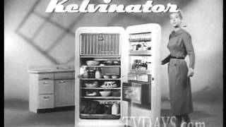 Kelvinator Refrigerators 1957 [upl. by Enamrahc]