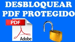 Desbloquear un PDF PROTEGIDO [upl. by Marguerite]