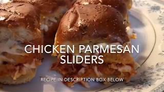 Chicken Parmesan Sliders [upl. by Atkinson804]