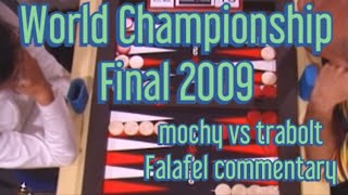 Backgammon World Championship 2009 Final  with Falafel commentary [upl. by Aicenav983]