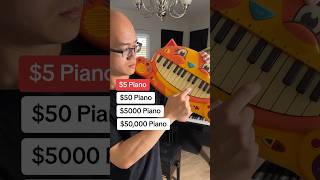 5 Piano vs 50000 Piano piano musician [upl. by Alliscirp]