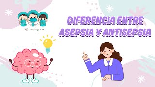 DIFERENCIA ENTRE ASEPSIA Y ANTISEPSIA  HISTORIA [upl. by Nwahsan428]