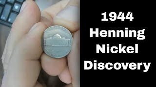 Rare 1944 Henning Nickel Discovered By A Coin Dealer [upl. by Zea]