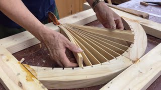 Create A Beautiful Smart Table From Scraps of Wood And Wooden Strips  Top Notch Woodworking Skills [upl. by Atem]