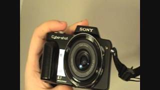 SONY Cybershot DSC H10 review digital camera 1080HD HD high deffinition photo pictures [upl. by Fessuoy955]