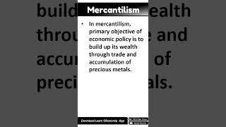 What is Mercantilism  economicconcepts mercantilism shorts learnoikonomia [upl. by Enneite]