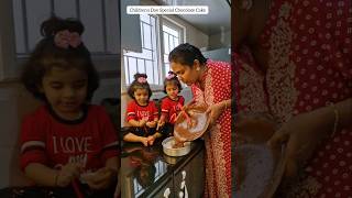 Childrens Day Special Chocolate Cake  Happy Childrens Day 🩷  Subscribe for updates [upl. by Nirrep]