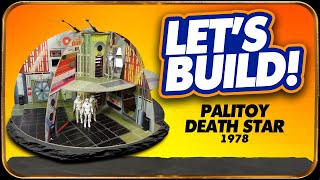 Lets Build the Star Wars Palitoy Death Star from 1978 [upl. by Akitan38]