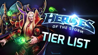 Heroes of the Storm Tier List [upl. by Tilagram]