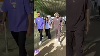 Hardik Pandya amp Kunal Pandey family at airport [upl. by Eanad803]