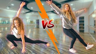 Sofie Dossi vs Tessa Brooks DANCE BATTLE [upl. by Skurnik353]