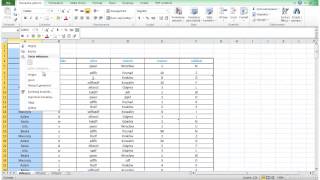 Excel  podstawy Łączenie ze sobą kolumn i wierszy [upl. by Assenav]