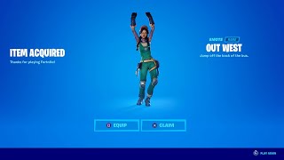 How To Get Out West Emote BACK FOR FREE In Fortnite Unlock Travis Scott Out West Emote [upl. by Macilroy503]