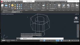 tutorial tuerca en autocad [upl. by Felice]