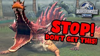 DONT GET THISN HYBRID  Jurassic World  The Game  Ep501 HD [upl. by Imot]