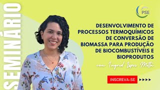 Processos termoquímicos de conversão de biomassa para produção de biocombustíveis [upl. by Fawnia]