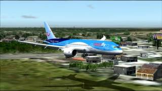 787 JETAIRFLY BRUSSELS  SANTO DOMINGO [upl. by Rebecka369]