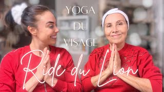 Yoga du visage contre la ride du lion [upl. by Beall239]