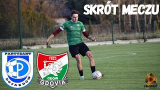 SKRÓT MECZU  KO KRAKÓW GR III PARTYZANT DOJAZDÓW  GDOVIA GDÓW 09112024 [upl. by Keelin]